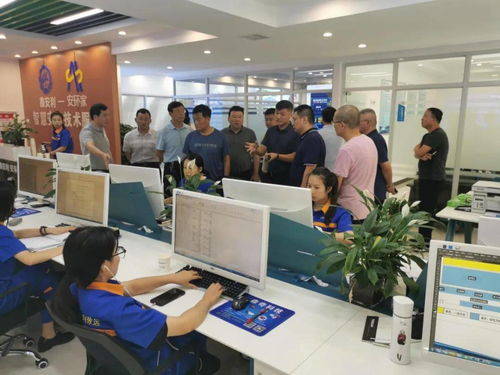潞城區委常委、常務副區長帶隊考察鑫安利安環家智慧安全技術服務模式